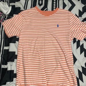 Stripped polo shirt